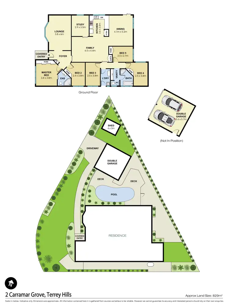 Floorplan of Homely house listing, 2 Carramar Grove, Terrey Hills NSW 2084