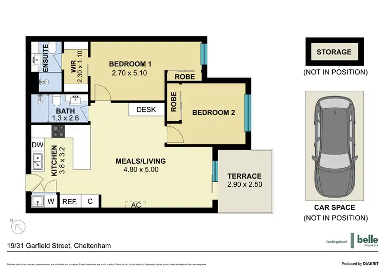 Floorplan of Homely apartment listing, 19/31 Garfield Street, Cheltenham VIC 3192