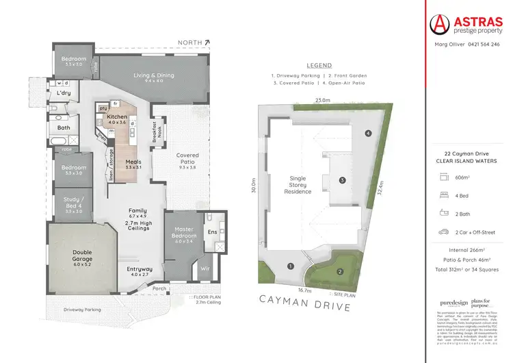 Floorplan of Homely house listing, 22 Cayman Drive, Clear Island Waters QLD 4226
