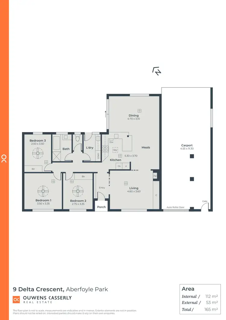 Floorplan of Homely house listing, 9 Delta Crescent, Aberfoyle Park SA 5159