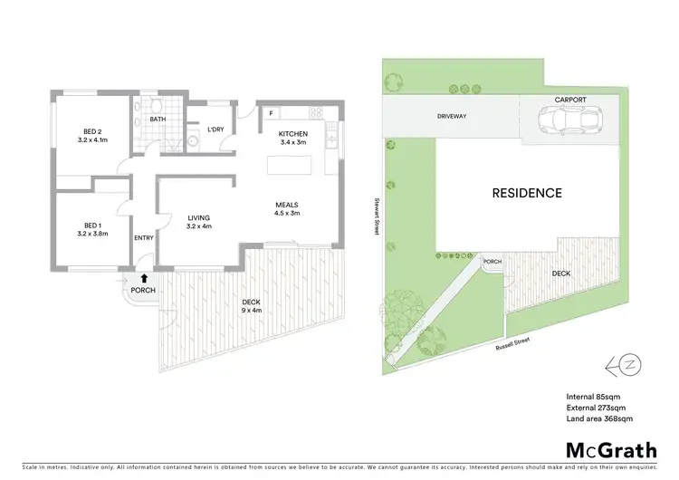 Floorplan of Homely house listing, 201 Russell Street, Newington VIC 3350