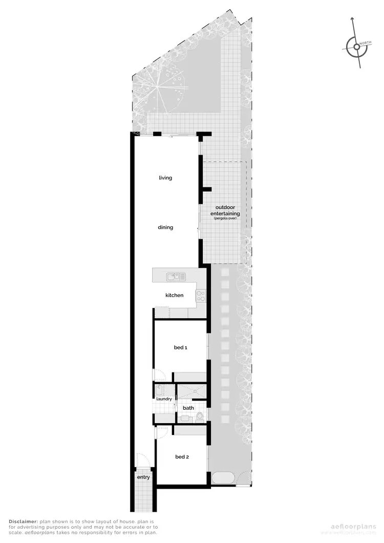 Floorplan of Homely apartment listing, 6/2 McIntosh Street, Queanbeyan NSW 2620