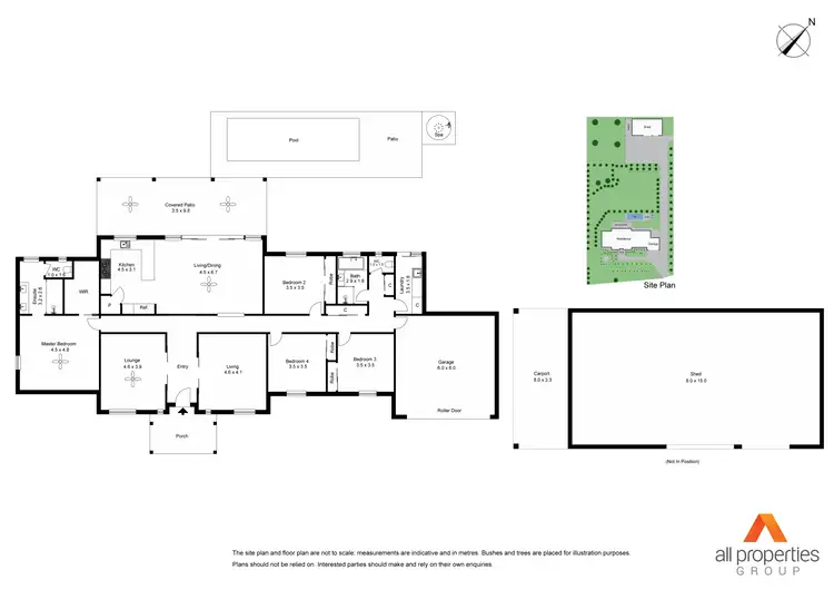 Floorplan of Homely house listing, 68-70 Laurina Drive, New Beith QLD 4124