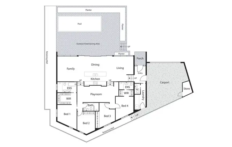 Floorplan of Homely house listing, 21B Derwent Street, Lyons ACT 2606