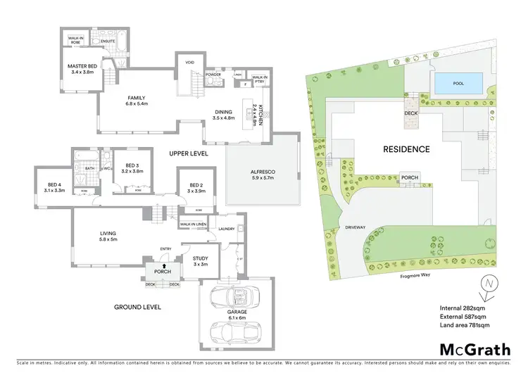 Floorplan of Homely house listing, 11-13 Frogmore Way, Highton VIC 3216