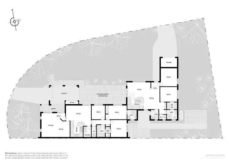 Floorplan of Homely house listing, 36 Werriwa Crescent, Isabella Plains ACT 2905