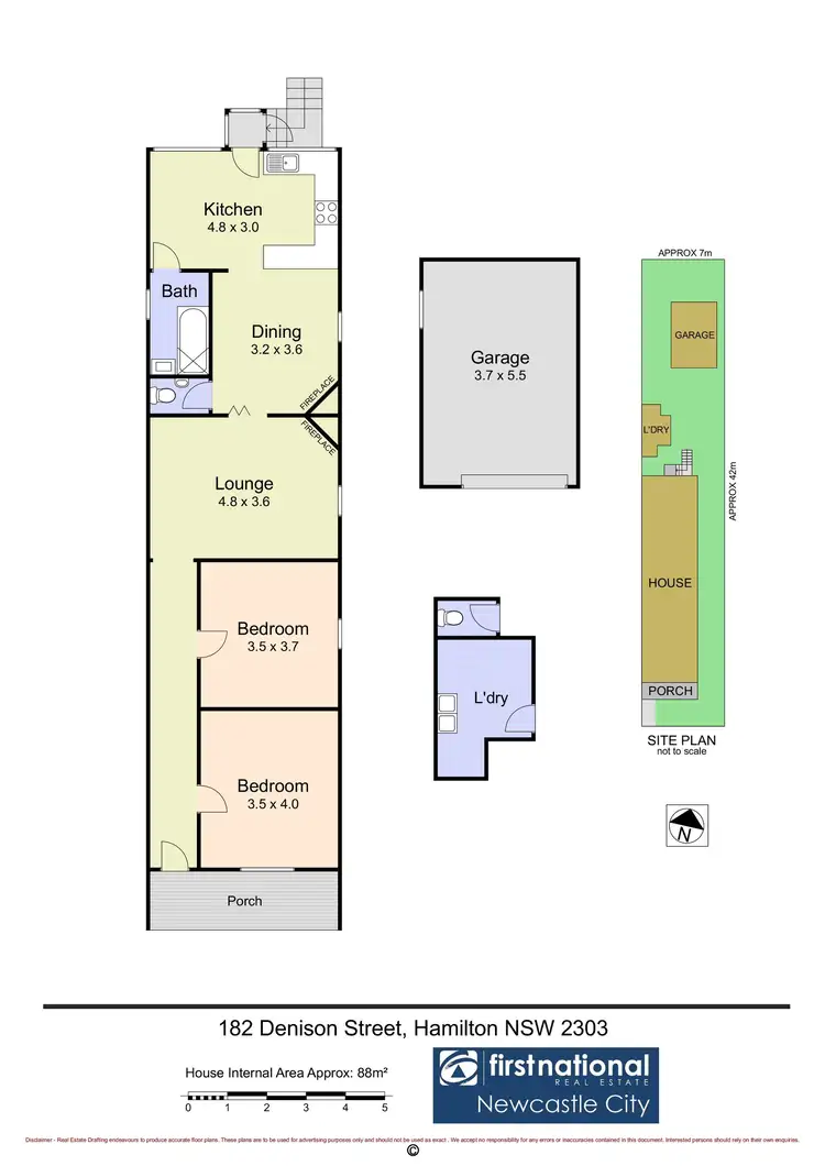 Floorplan of Homely house listing, 182 Denison Street, Hamilton NSW 2303