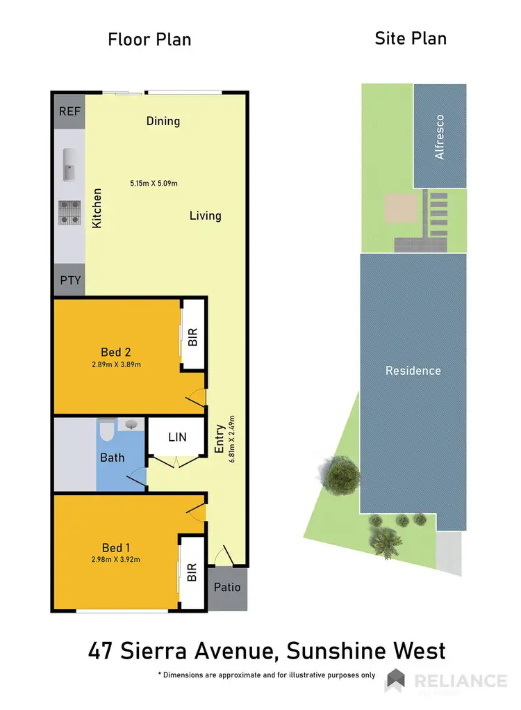 Floorplan of Homely house listing, 47 Sierra Avenue, Sunshine West VIC 3020