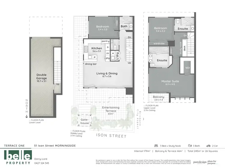 Floorplan of Homely townhouse listing, 1/51 Ison Street, Morningside QLD 4170