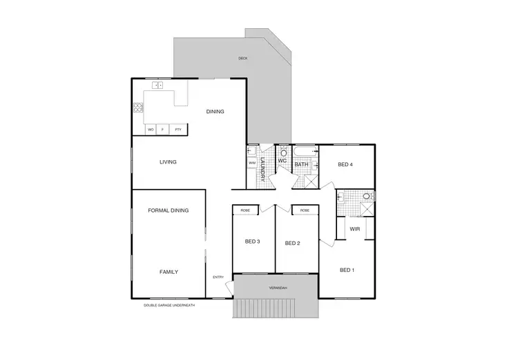 Floorplan of Homely house listing, 3 Armfield Place, Chisholm ACT 2905