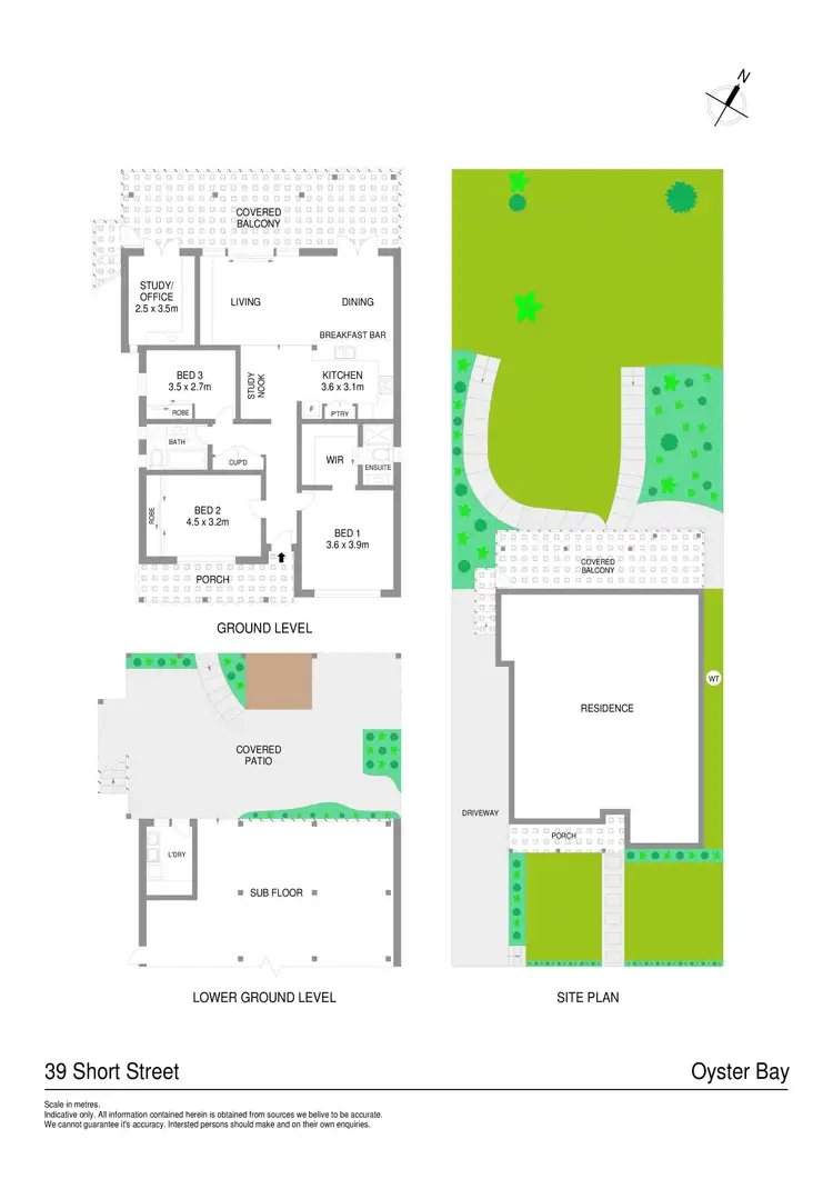 Floorplan of Homely house listing, 39 Short Street, Oyster Bay NSW 2225