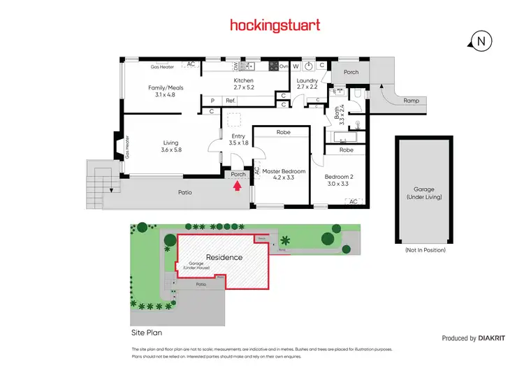 Floorplan of Homely unit listing, 1/16 Nolan Street, Frankston VIC 3199