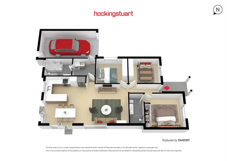 Floorplan of Homely unit listing, 2/21 Culcairn Drive, Frankston South VIC 3199