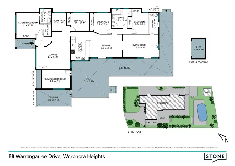 Floorplan of Homely house listing, 88 Warrangarree Drive, Woronora Heights NSW 2233