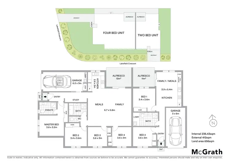 Floorplan of Homely semi-detached listing, 29 Lakefield Crescent, Beerwah QLD 4519