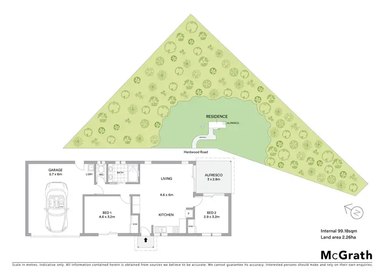 Floorplan of Homely house listing, 91 Hardwood Road, Landsborough QLD 4550
