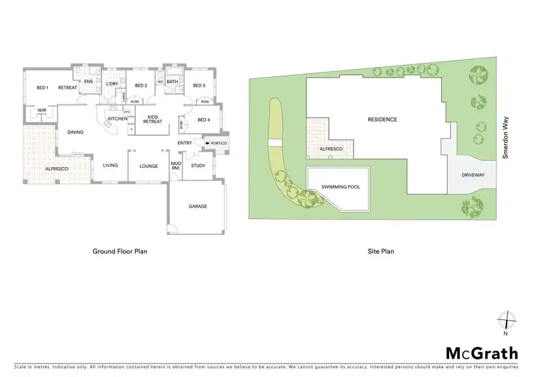 Floorplan of Homely house listing, 13 Smerdon Way, Glass House Mountains QLD 4518