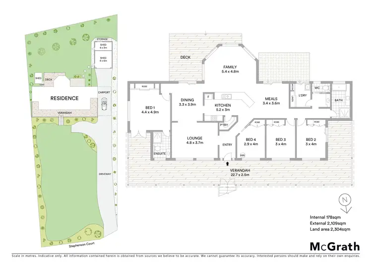 Floorplan of Homely house listing, 11 Stephenson Court, Beerwah QLD 4519