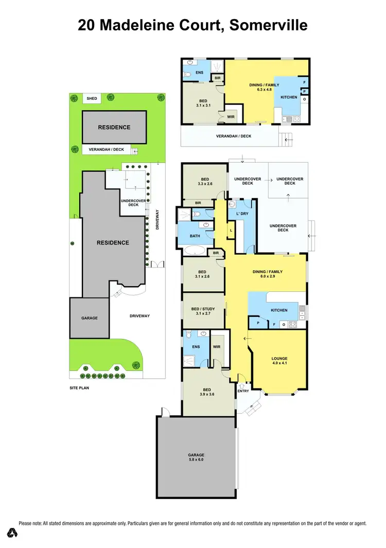 Floorplan of Homely house listing, 20 Madeleine Court, Somerville VIC 3912