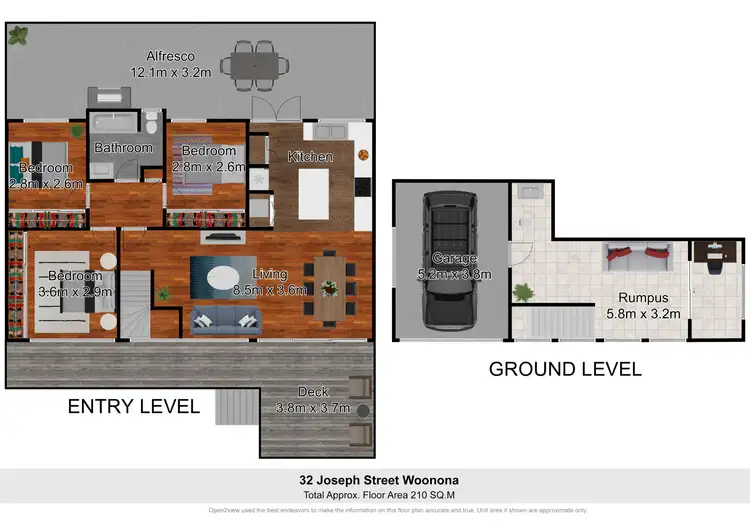 Floorplan of Homely house listing, 32 Joseph Street, Woonona NSW 2517