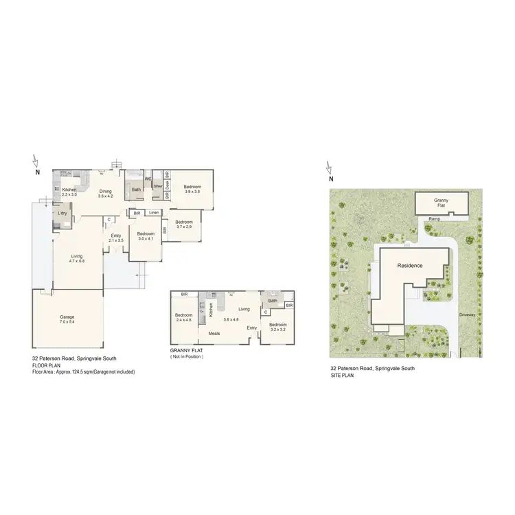 Floorplan of Homely house listing, 32-34 Paterson Road, Springvale South VIC 3172