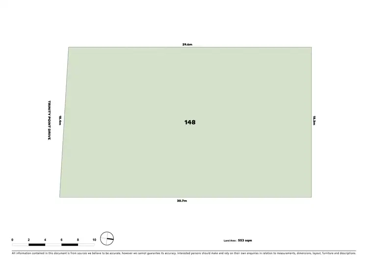 Floorplan of Homely land listing, 148 Trinity Point Drive, Morisset Park NSW 2264