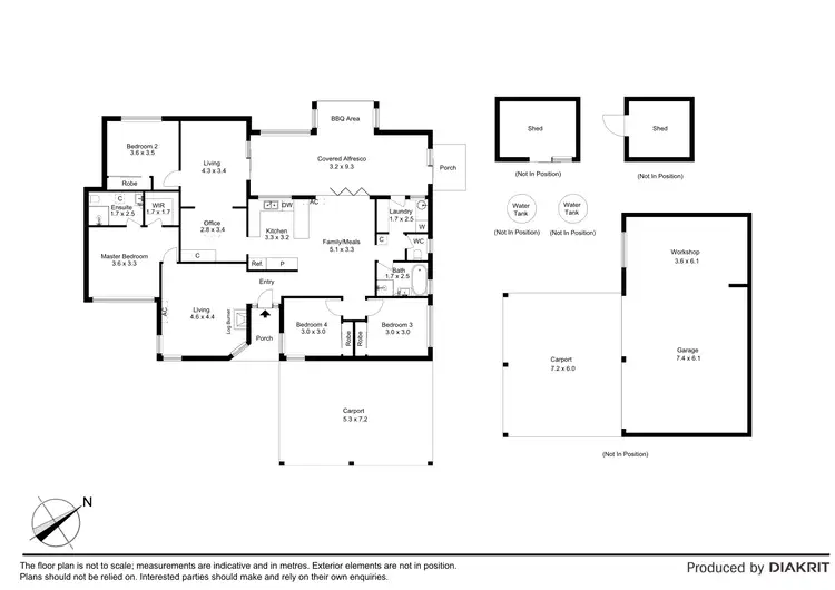 Floorplan of Homely house listing, 53 Jacka Street, Crib Point VIC 3919