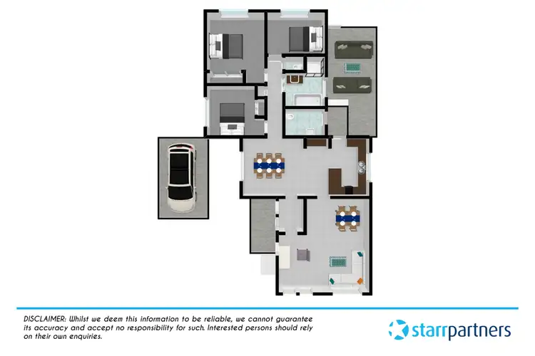 Floorplan of Homely house listing, 7 Hughes Avenue, Penrith NSW 2750