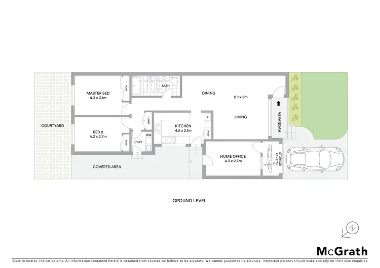 Floorplan of Homely villa listing, 3/43 Beaconsfield Street, Bexley NSW 2207