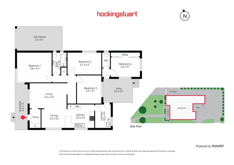 Floorplan of Homely house listing, 768 Plenty Road, Reservoir VIC 3073
