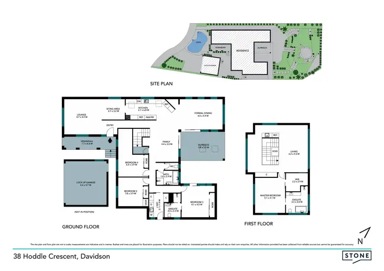 Floorplan of Homely house listing, 38 Hoddle Crescent, Davidson NSW 2085