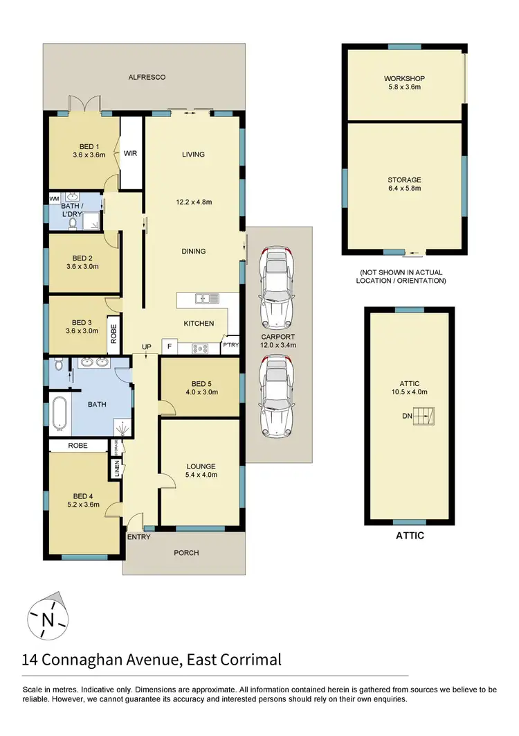 Floorplan of Homely house listing, 14 Connaghan Avenue, East Corrimal NSW 2518