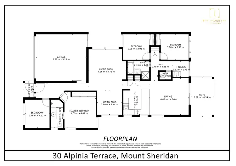 Floorplan of Homely house listing, 30 Alpinia Terrace, Mount Sheridan QLD 4868