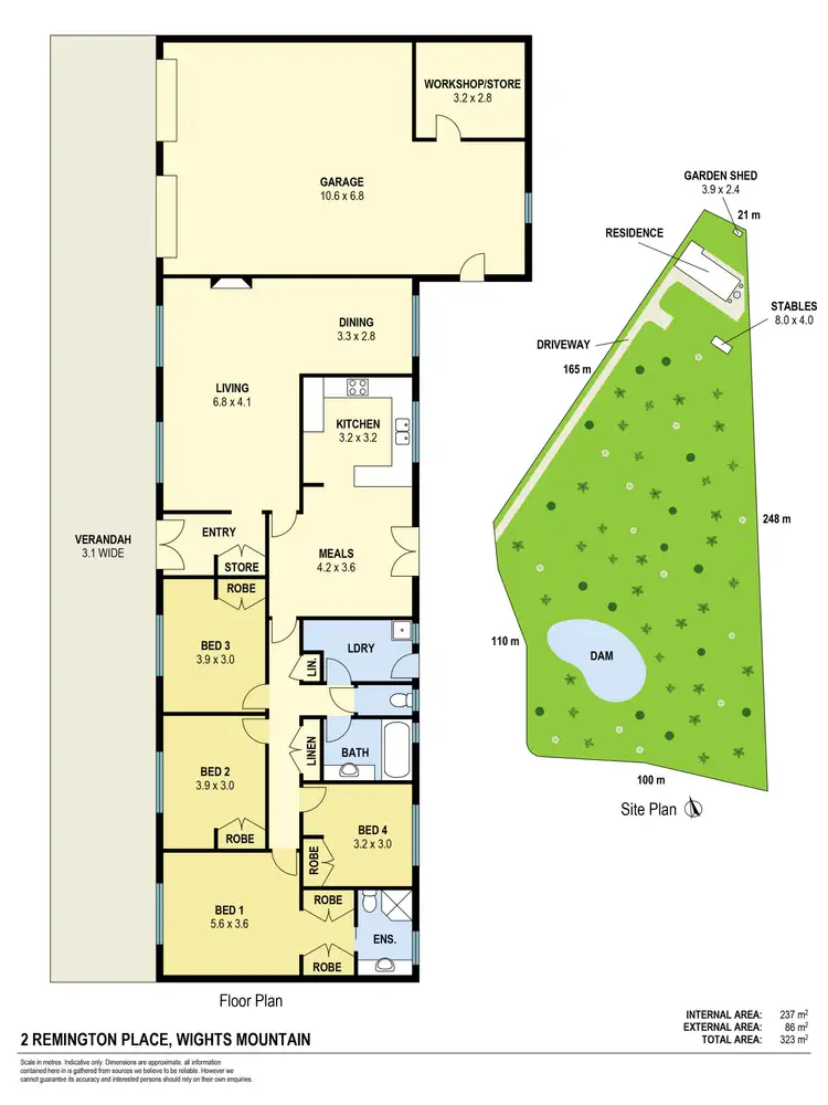 Floorplan of Homely house listing, 2 Remington Place, Wights Mountain QLD 4520