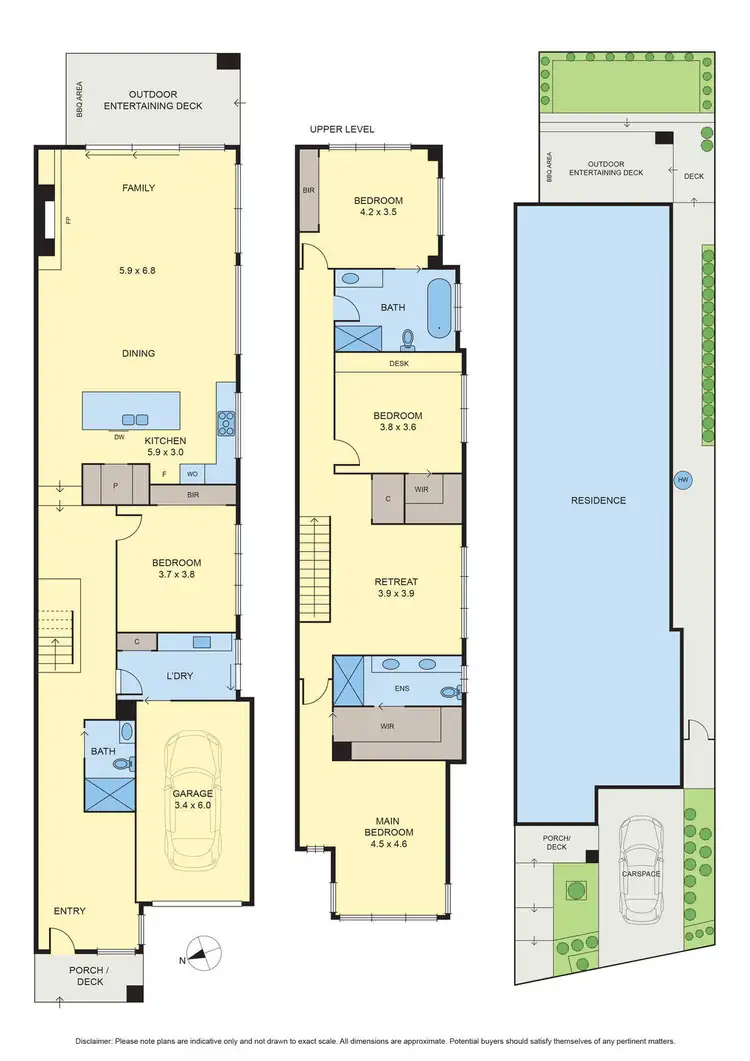 Floorplan of Homely house listing, 2A Collins Street, Essendon VIC 3040