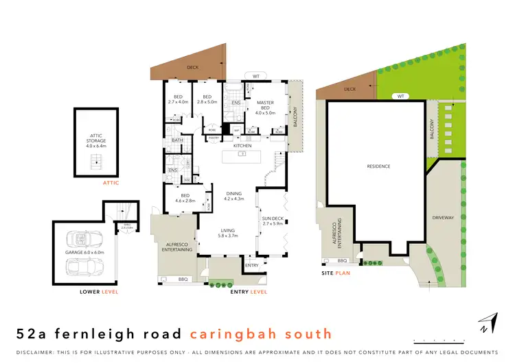 Floorplan of Homely house listing, 52A Fernleigh Road, Caringbah South NSW 2229