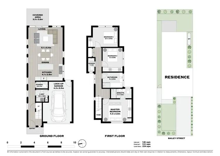 Floorplan of Homely townhouse listing, 3/61 Bailey Street, Belmont VIC 3216