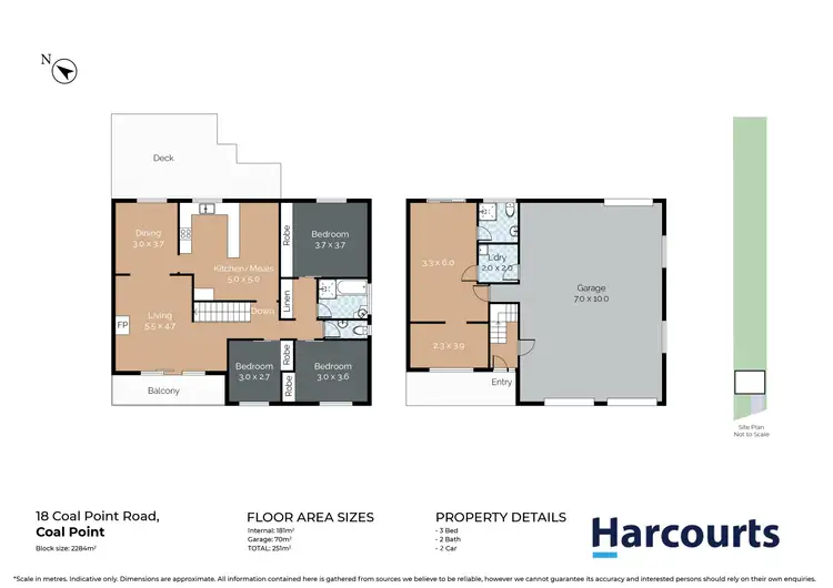 Floorplan of Homely house listing, 18 Coal Point Road, Coal Point NSW 2283