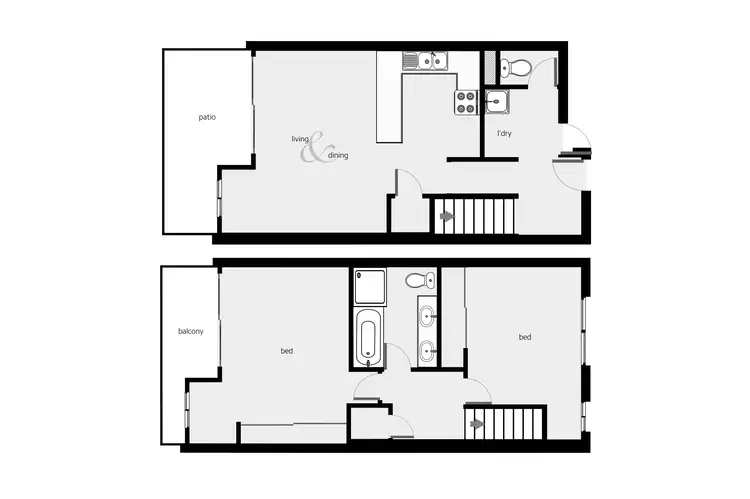 Floorplan of Homely apartment listing, 9/3 Quetta Close, Manoora QLD 4870