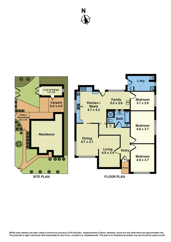 Floorplan of Homely house listing, 108 Phoenix Street, Sunshine North VIC 3020