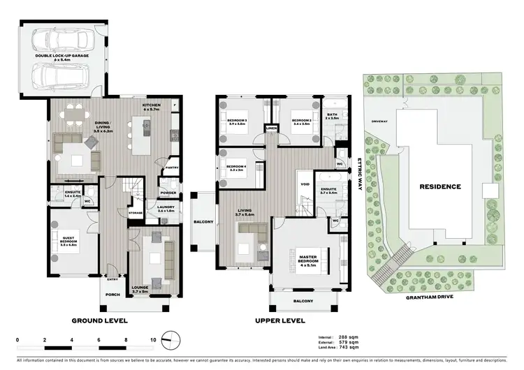 Floorplan of Homely house listing, 2-4 Ettric Way, Highton VIC 3216