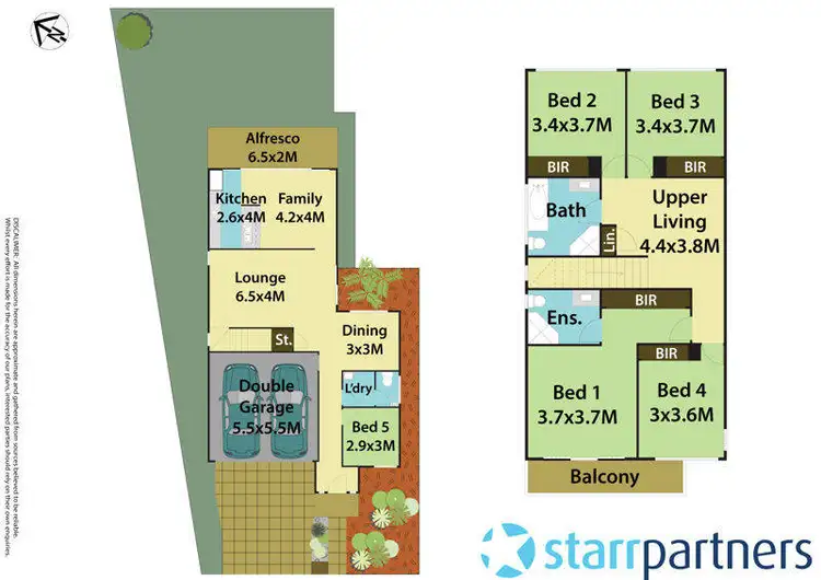 Floorplan of Homely house listing, 5 Clapham Street, Stanhope Gardens NSW 2768