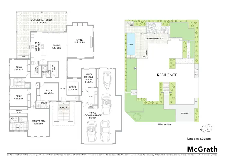 Floorplan of Homely house listing, 18 Millgrove Place, Buderim QLD 4556