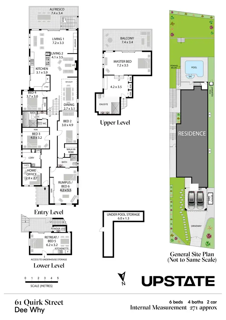 Floorplan of Homely house listing, 61 Quirk Street, Dee Why NSW 2099