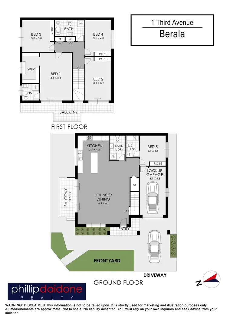 Floorplan of Homely house listing, 1 Third Avenue, Berala NSW 2141