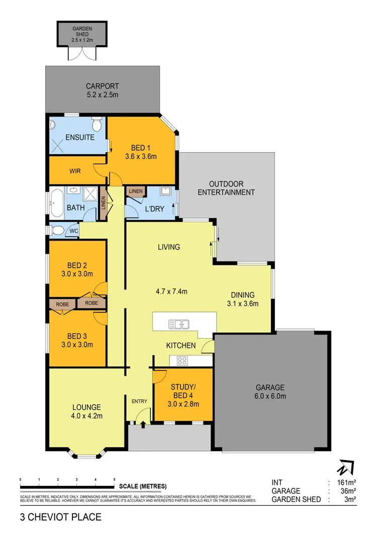 Floorplan of Homely house listing, 3 Cheviot Place, East Bendigo VIC 3550