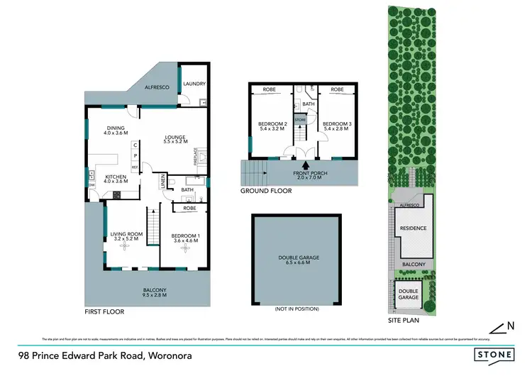 Floorplan of Homely house listing, 98 Prince Edward Park Road, Woronora NSW 2232