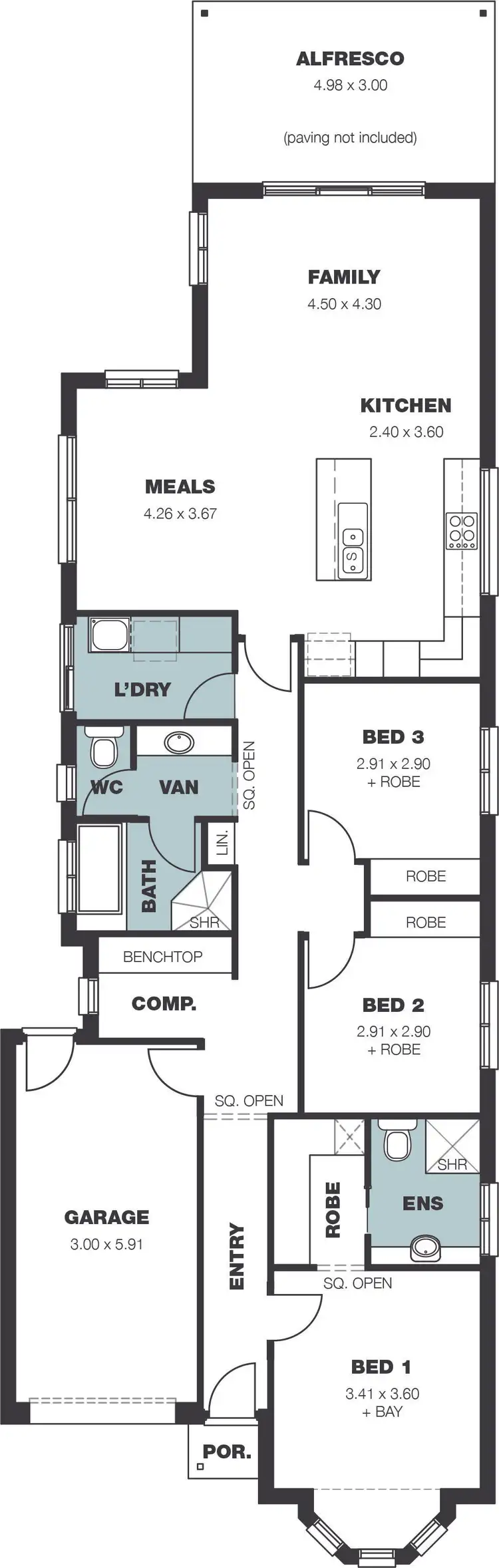 Floorplan of Homely house listing, 301C Marion Road, North Plympton SA 5037