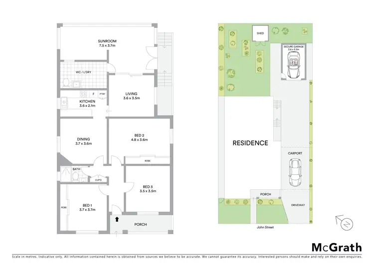 Floorplan of Homely house listing, 22 John Street, Hurstville NSW 2220