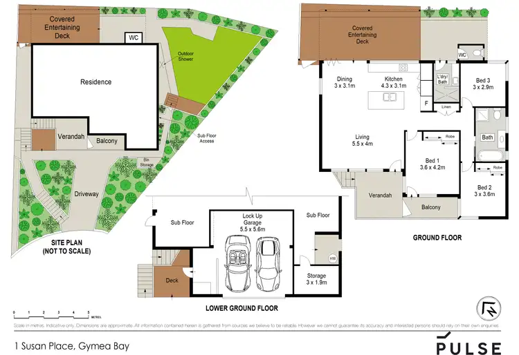 Floorplan of Homely house listing, 1 Susan Place, Gymea Bay NSW 2227